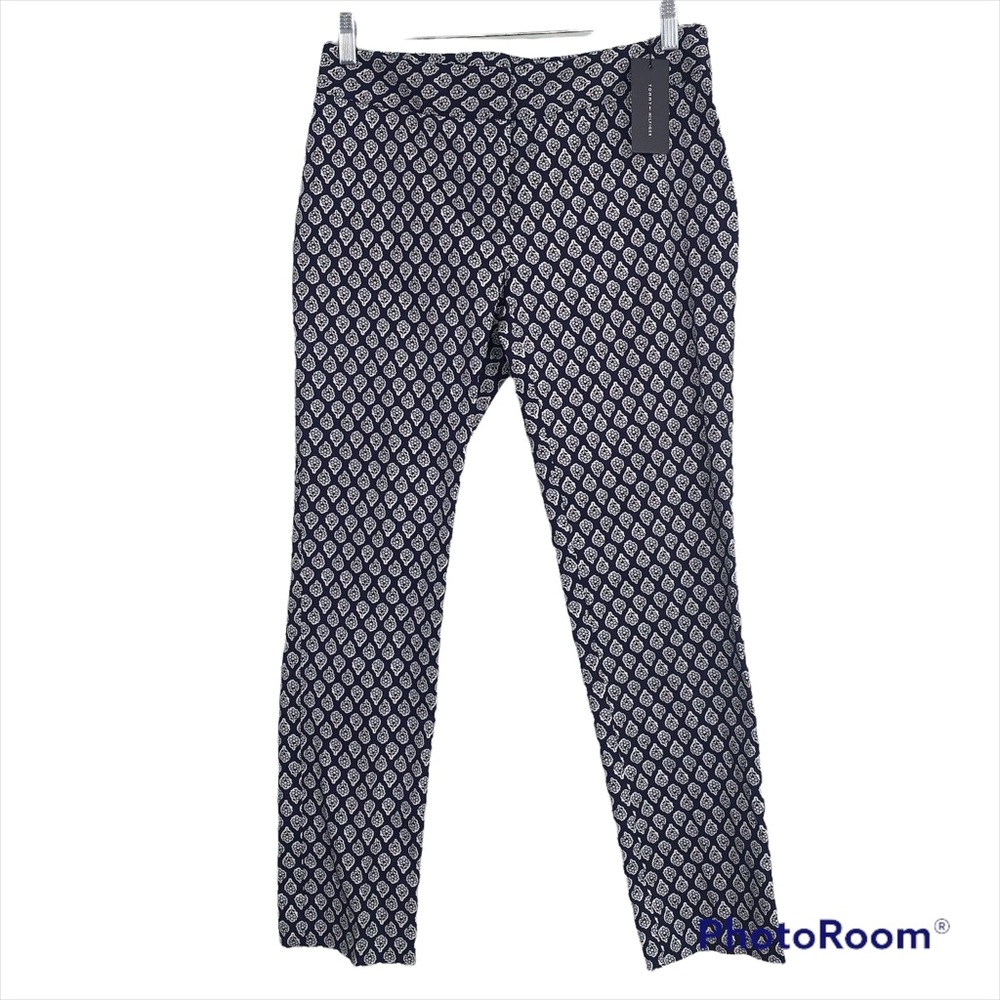 Tommy Hilfiger NWT Size 6 navy floral pants